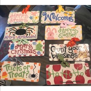 IN SEARCH OF PLAQUES/SIGNS